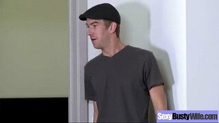 פעולה קשה קלטת סקס מעולה עם ציצים גדולים, עקרת הבית (מיה lelani) vid-23