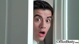 Slut Girl (Diamond Jackson) With Round Huge Tits Get Nailed An Office vid-09